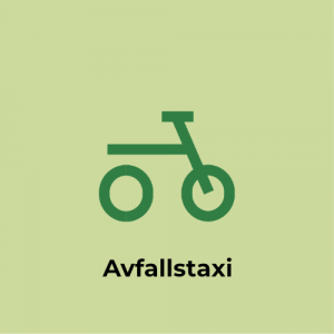 Avfallstaxi for husholdninger (ikke fritid)
