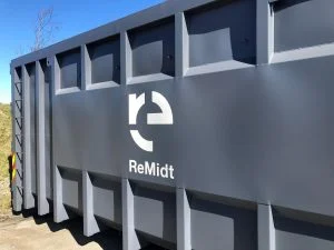Mobile Recyclingstation bei Mausund und Sula