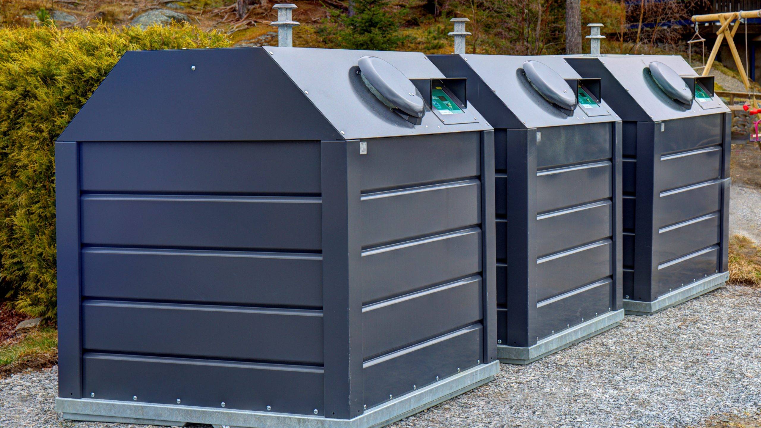 Vasking av bunntømte containere Vasking av bunntømte containere