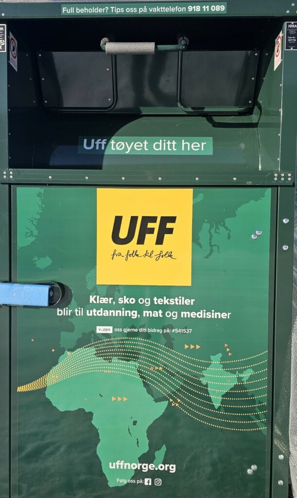 Sånn leverer du tekstil og tekstilavfall