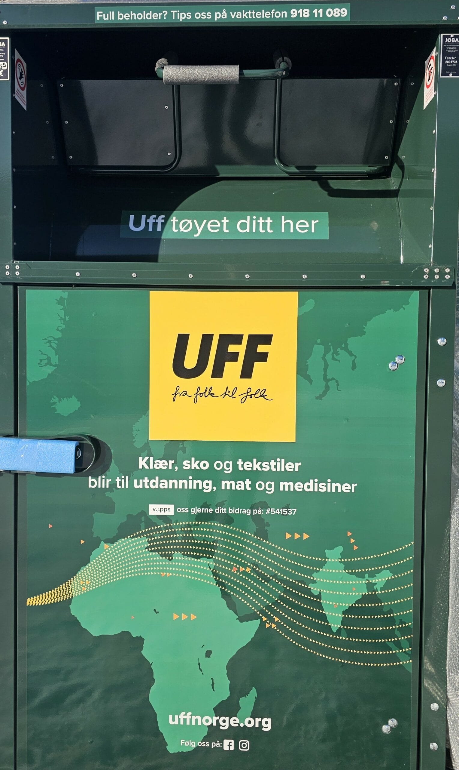 Sånn leverer du tekstil og tekstilavfall
