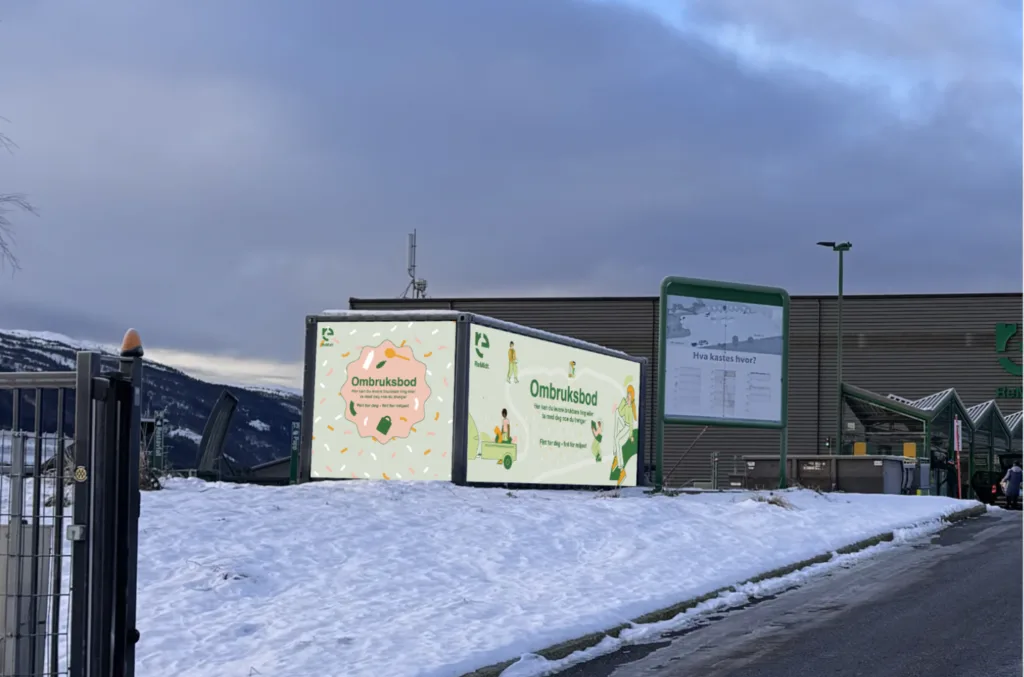 Endrer ombruksløsning i Surnadal –  tryggere og enklere kundetilbud