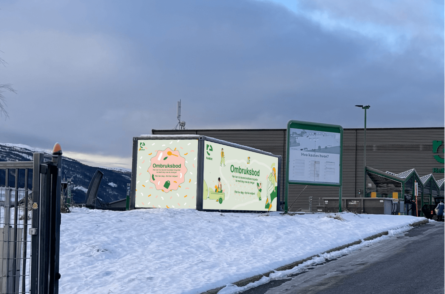Endrer ombruksløsning i Surnadal –  tryggere og enklere kundetilbud
